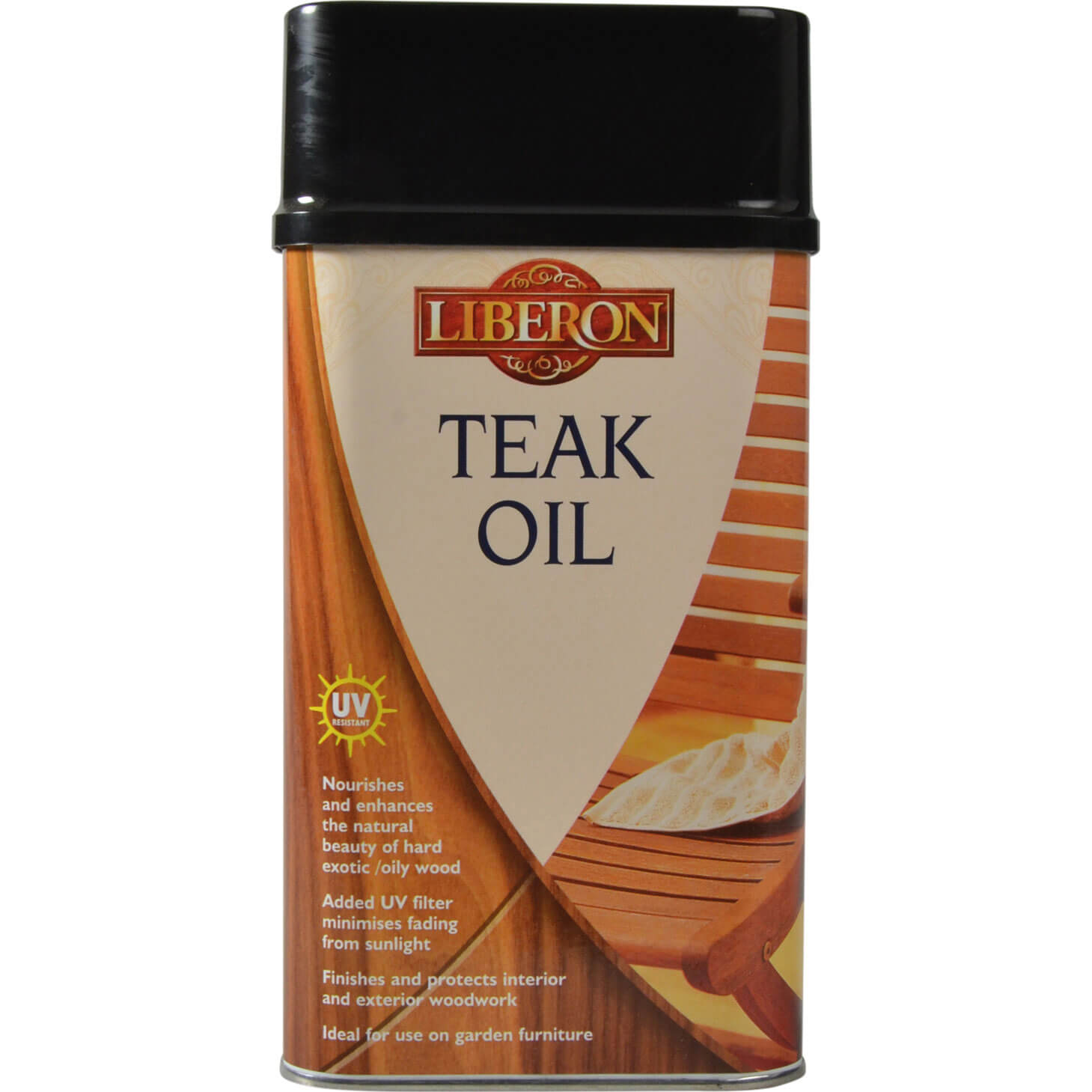 Image of Liberon Teak Oil With UV 1l