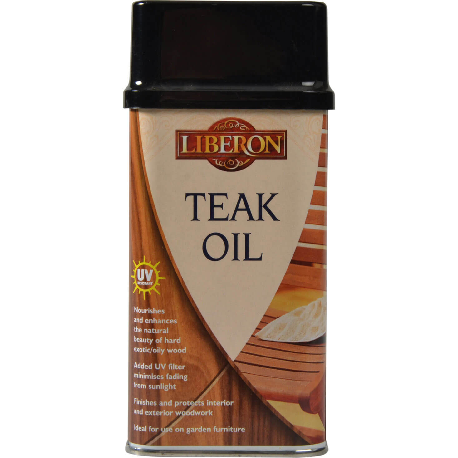 Image of Liberon Teak Oil With UV 250ml