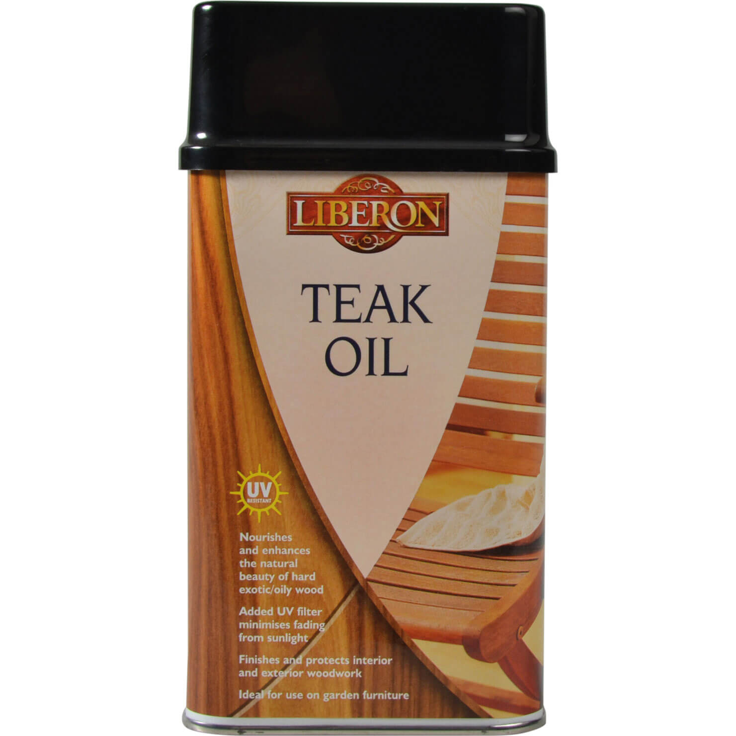 Image of Liberon Teak Oil With UV 500ml