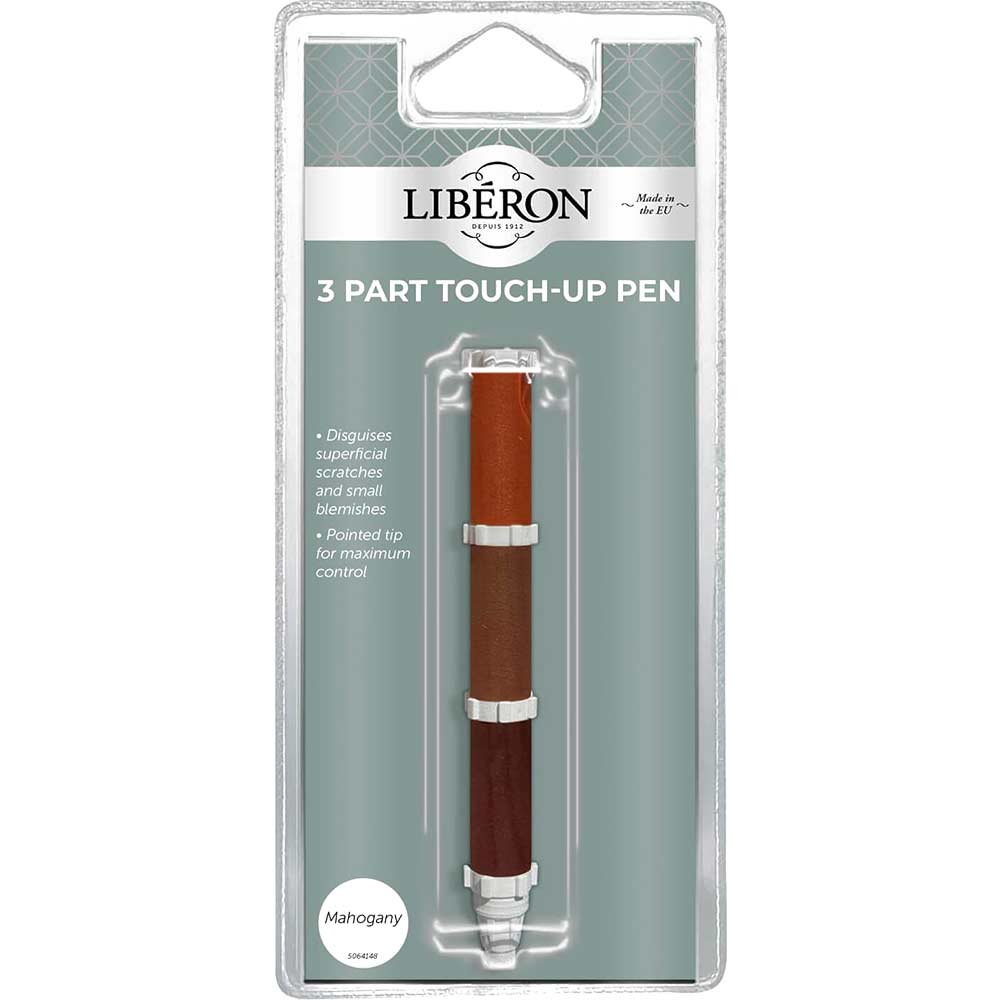 Liberon 3 Part Touch Up Pen Mahogany