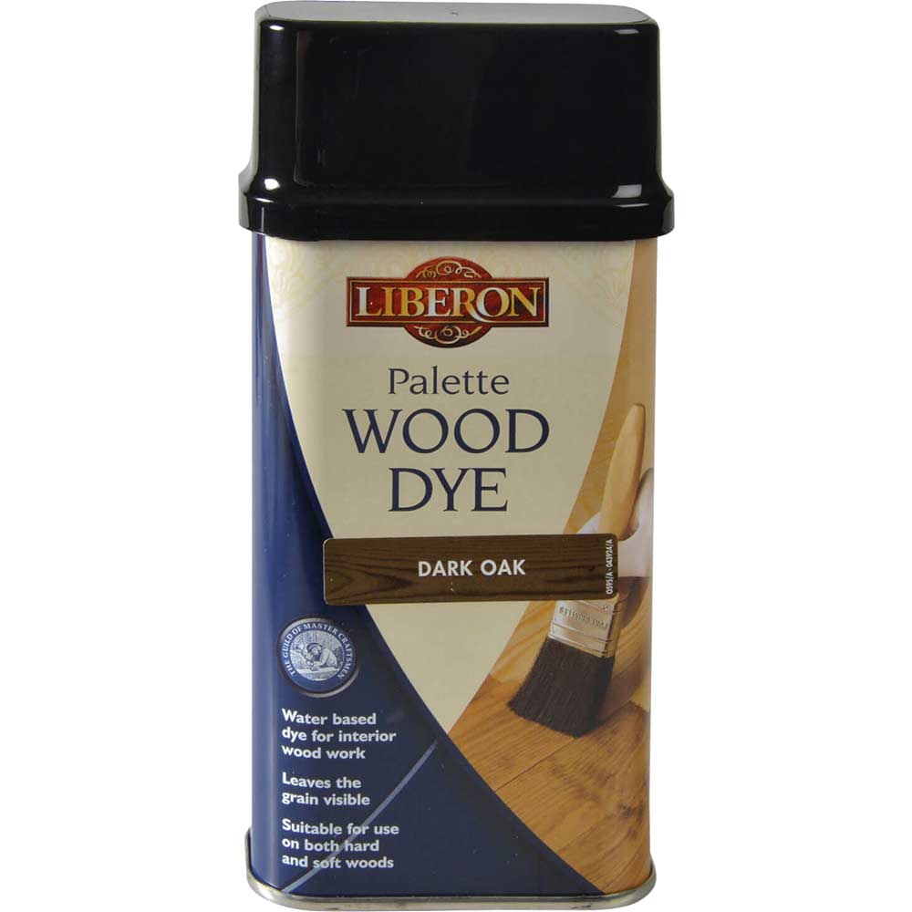 Image of Liberon Palette Wood Dye Dark Oak 250ml