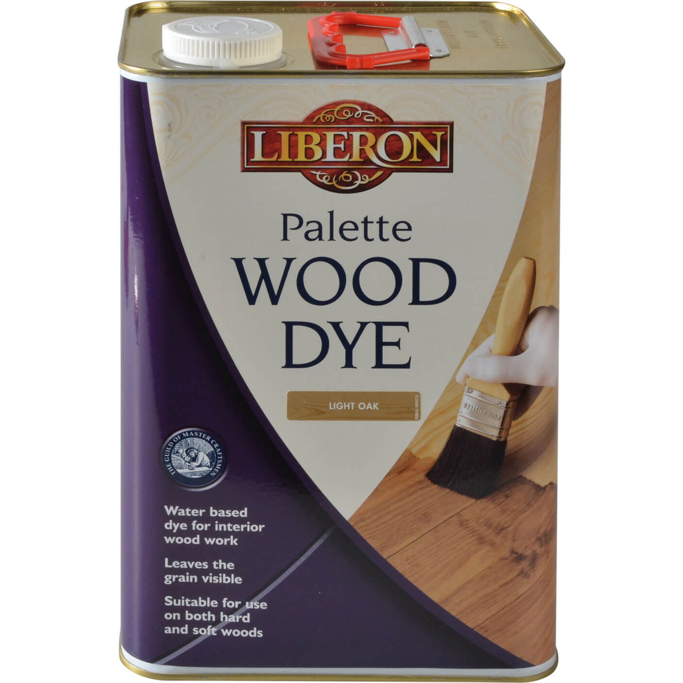 Photos - Varnish Liberon Palette Wood Dye Light Oak 5l 