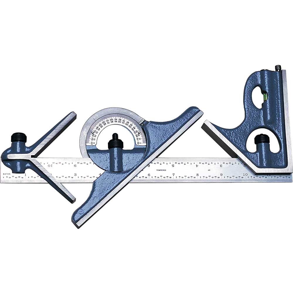 Image of PEC Engineers Precision 300mm Combination Square Set 300mm