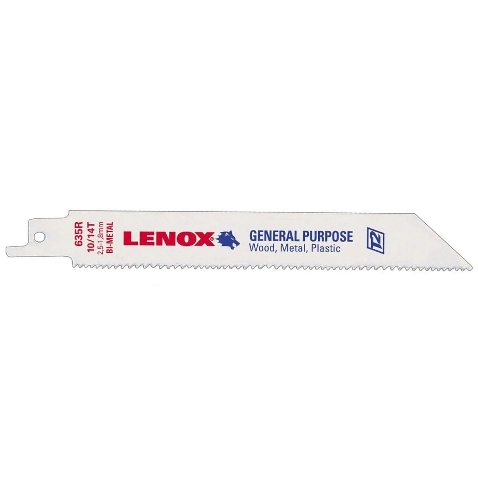 Photos - Power Tool Accessory Lenox Multi Material Reciprocating Sabre Saw Blades 152mm Pack of 5 176934 