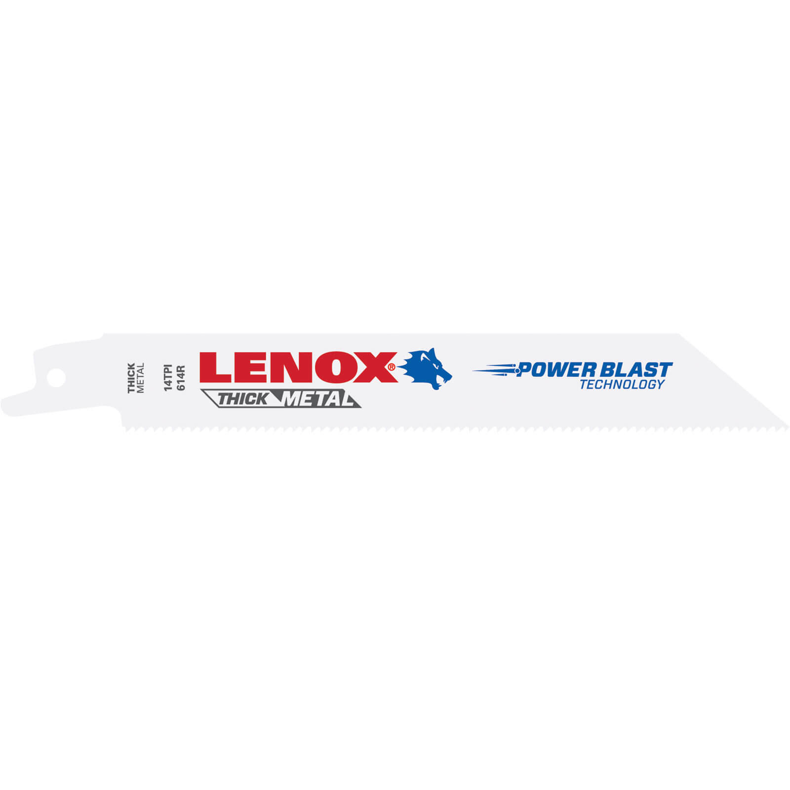 Image of Lenox 14TPI Thick Metal Cutting Reciprocating Sabre Saw Blades 152mm Pack of 25