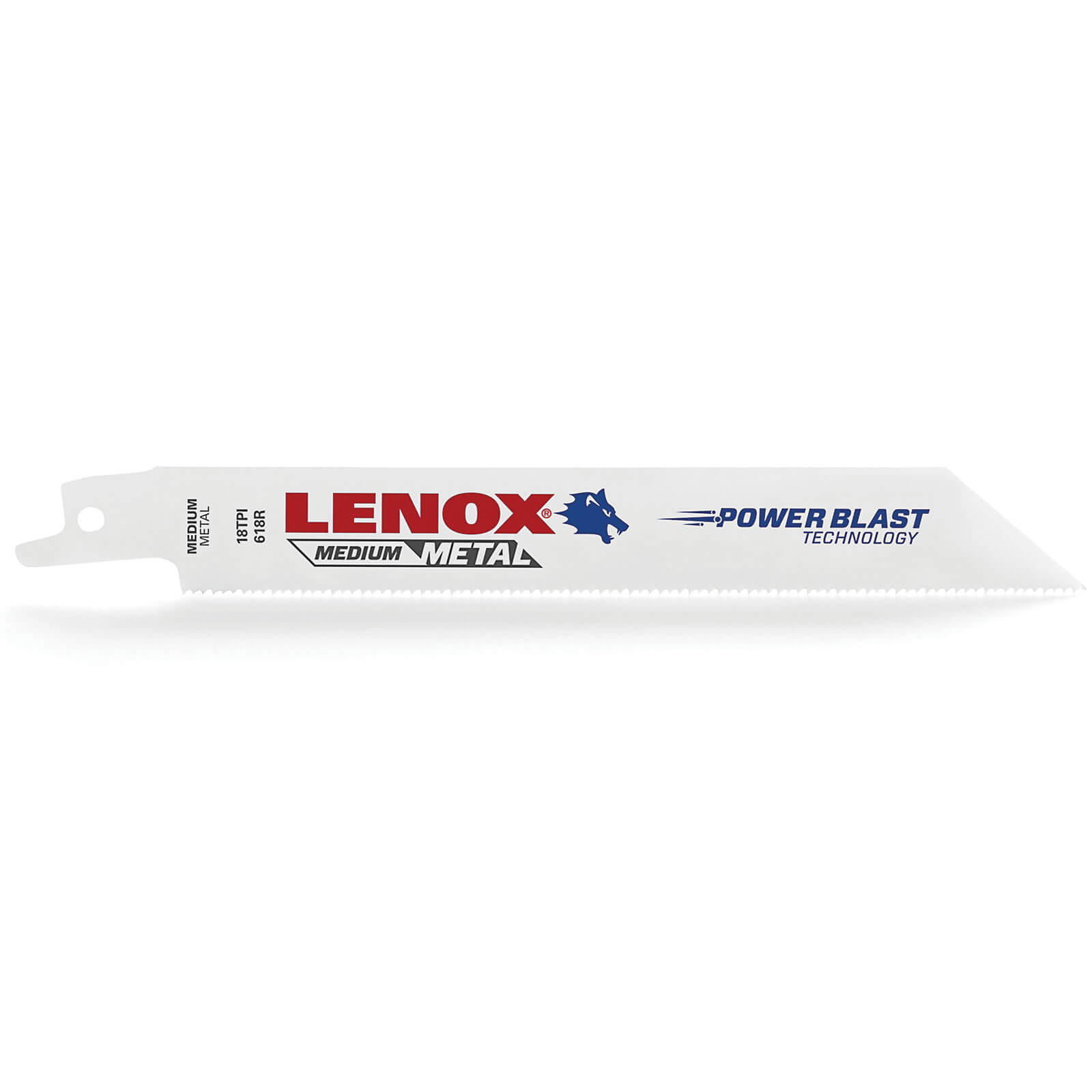 Image of Lenox 18TPI Medium Metal Cutting Reciprocating Sabre Saw Blades 152mm Pack of 5