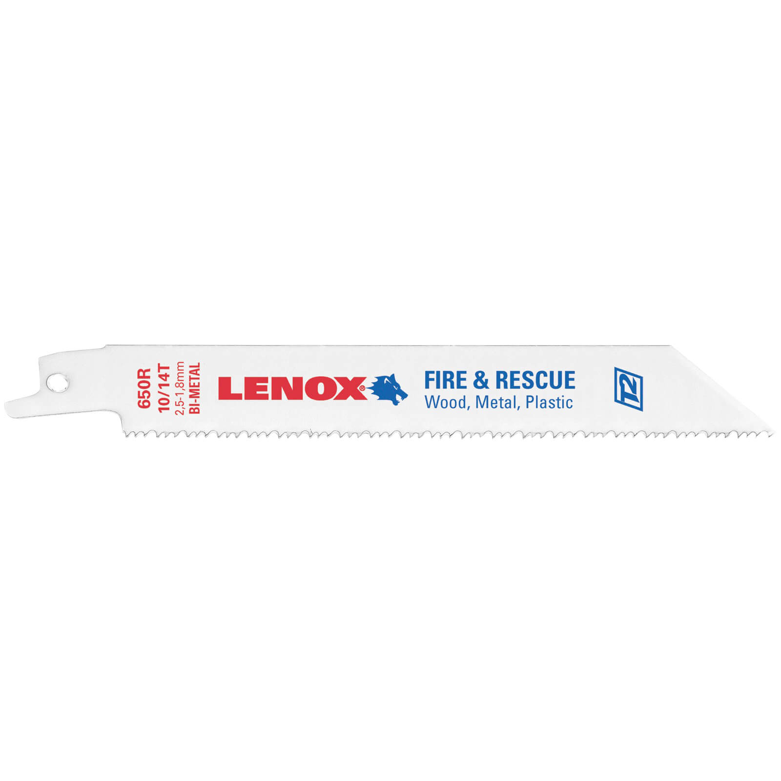 Image of Lenox 10/14TPI General Purpose Reciprocating Sabre Saw Blades 152mm Pack of 25