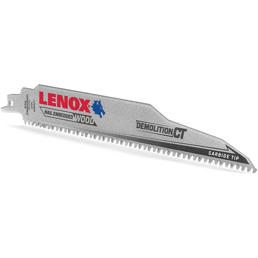 Image of Lenox CT Carbide Tipped Demolition Reciprocating Sabre Saw Blades 305mm Pack of 1