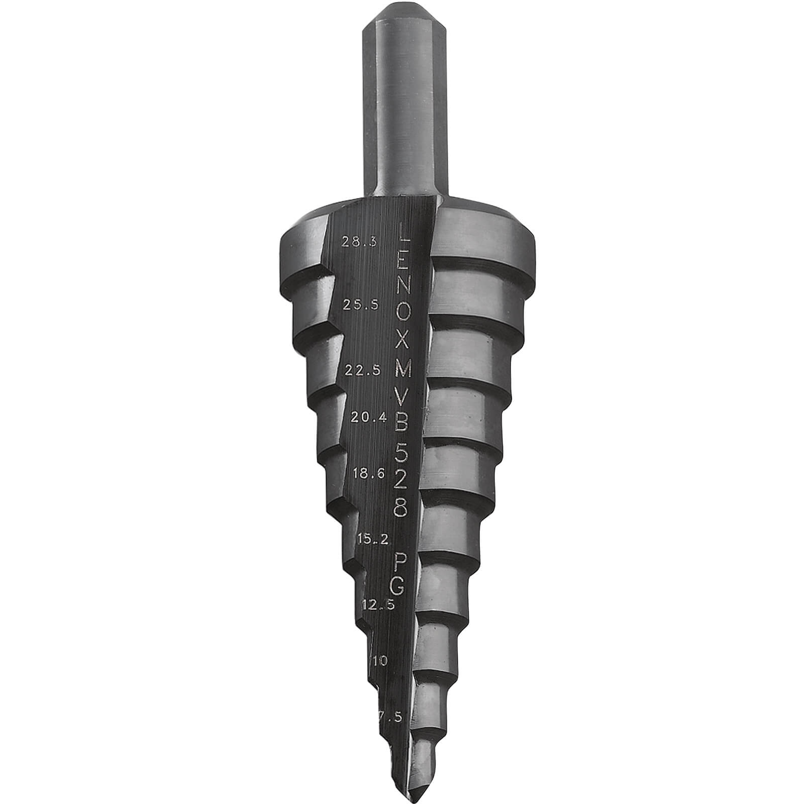 Image of Lenox Varibit Step Drill Bit Metric 5mm - 28.3mm