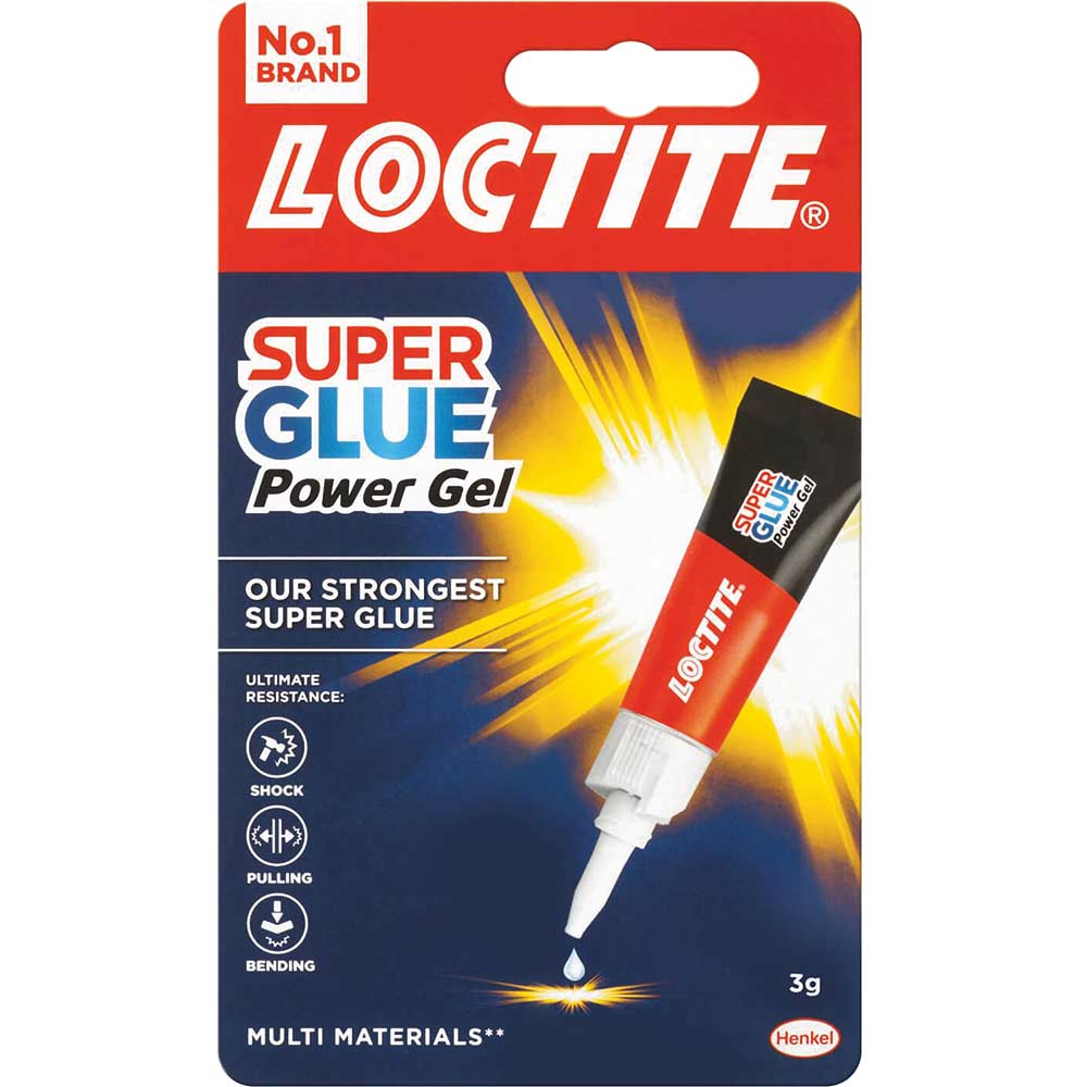 Loctite Super Glue Power Gel Tube 3ml