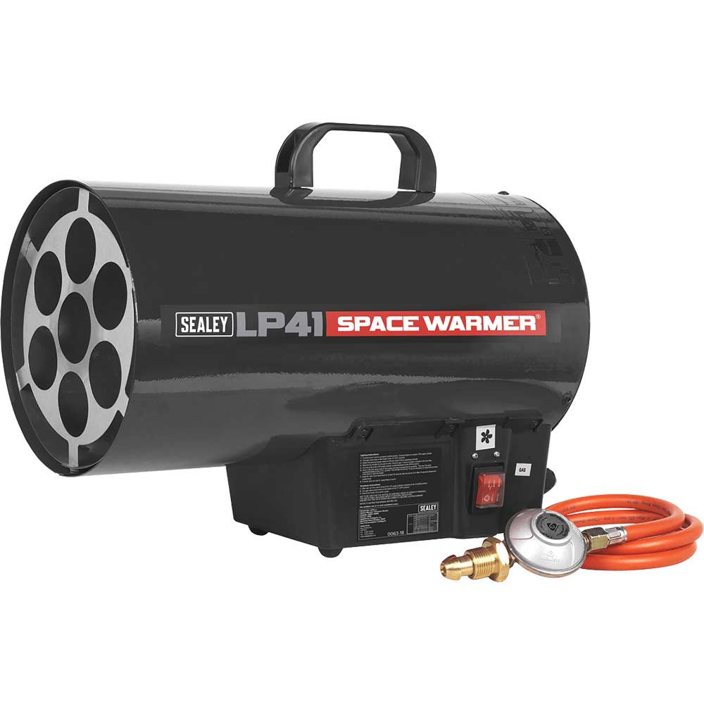 Sealey LP41 Propane Gas Space Heater in UK Specification