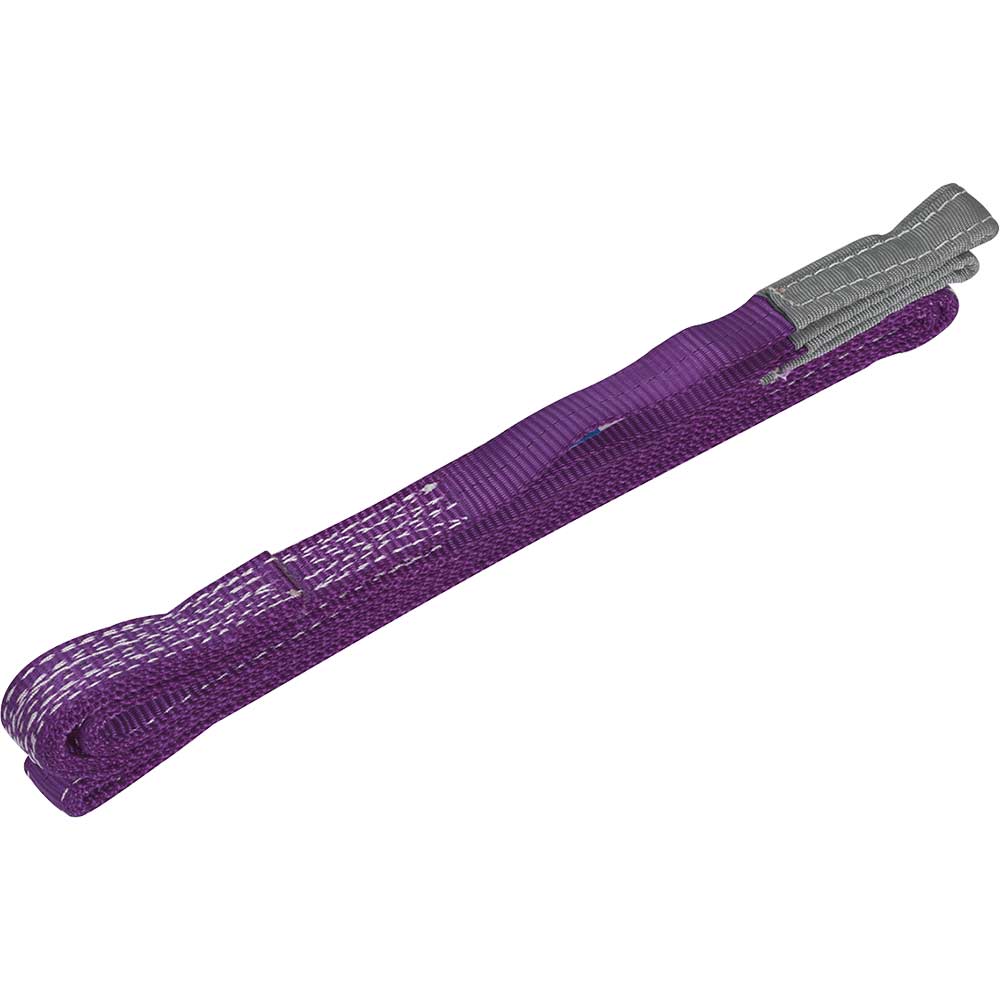 Sealey Duplex Lifting Strap Reinforced Sling 3m 1000kg
