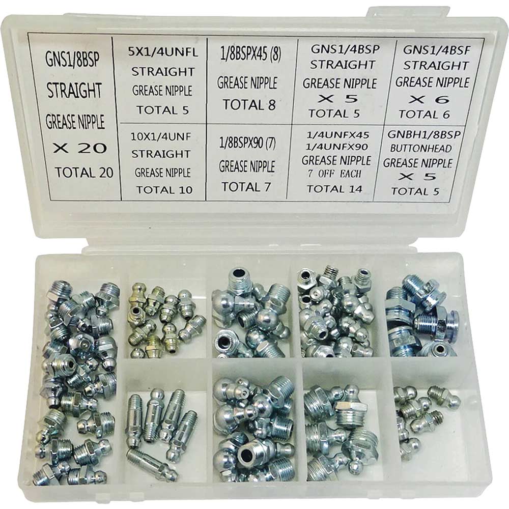 Image of Lumatic Grease Nipple Selection Box Imperial