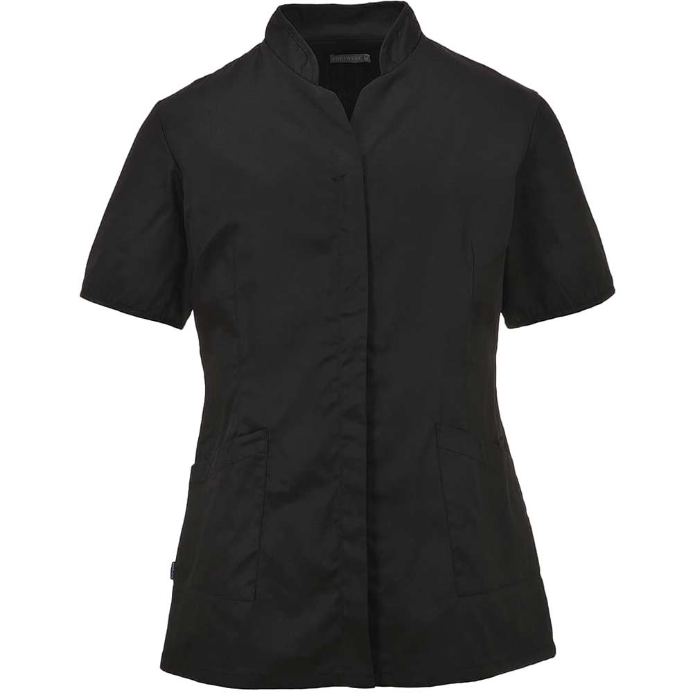 Image of Portwest Ladies Premier Work Tunic Black XS