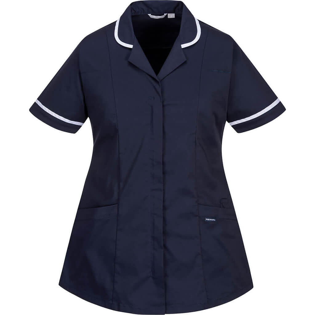 Image of Portwest Womens Stretch Classic Healthcare Tunic Navy XS