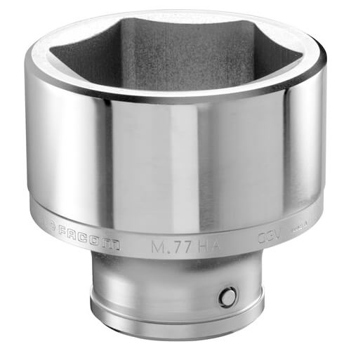 Image of Facom 1" Drive Quick Release Hexagon Socket Metric 1" 100mm