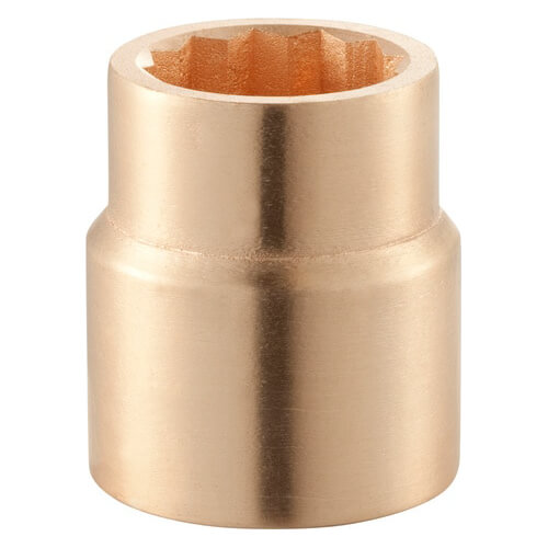 Image of Facom 1" Drive Non Sparking Copper Beryllium Bi Hexagon Socket Metric 1" 32mm