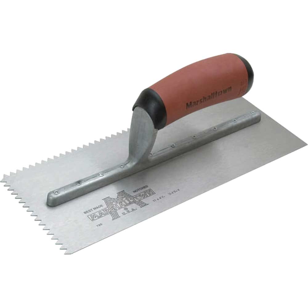 Marshalltown Notched Serrated Plasterers Trowel 11" 4" 1/2