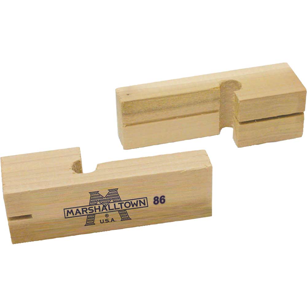 Image of Marshalltown 86 Hardwood Brick Line Blocks