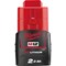 Milwaukee M12 B2 12v Cordless Li-ion Battery 2ah  Milwaukee M12 B2 12v Cordless Li-ion Battery 2ah
