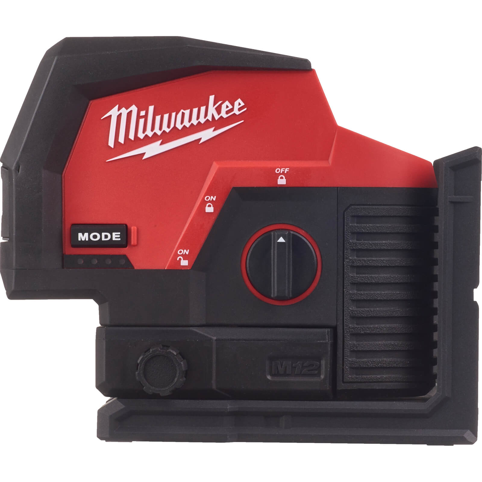 Image of Milwaukee M12 CLLP 12v Cordless Green Cross Line Laser Level No Batteries No Charger Case