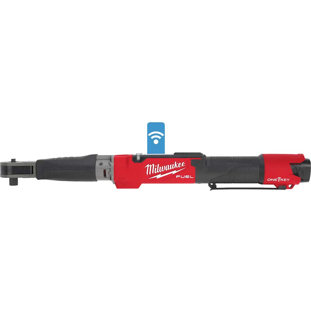 Milwaukee M12 ONEFTR12 Fuel 12v Cordless Brushless 1/2" Drive Digital Torque Wrench 1 x 2ah Li-ion Battery Charger Case