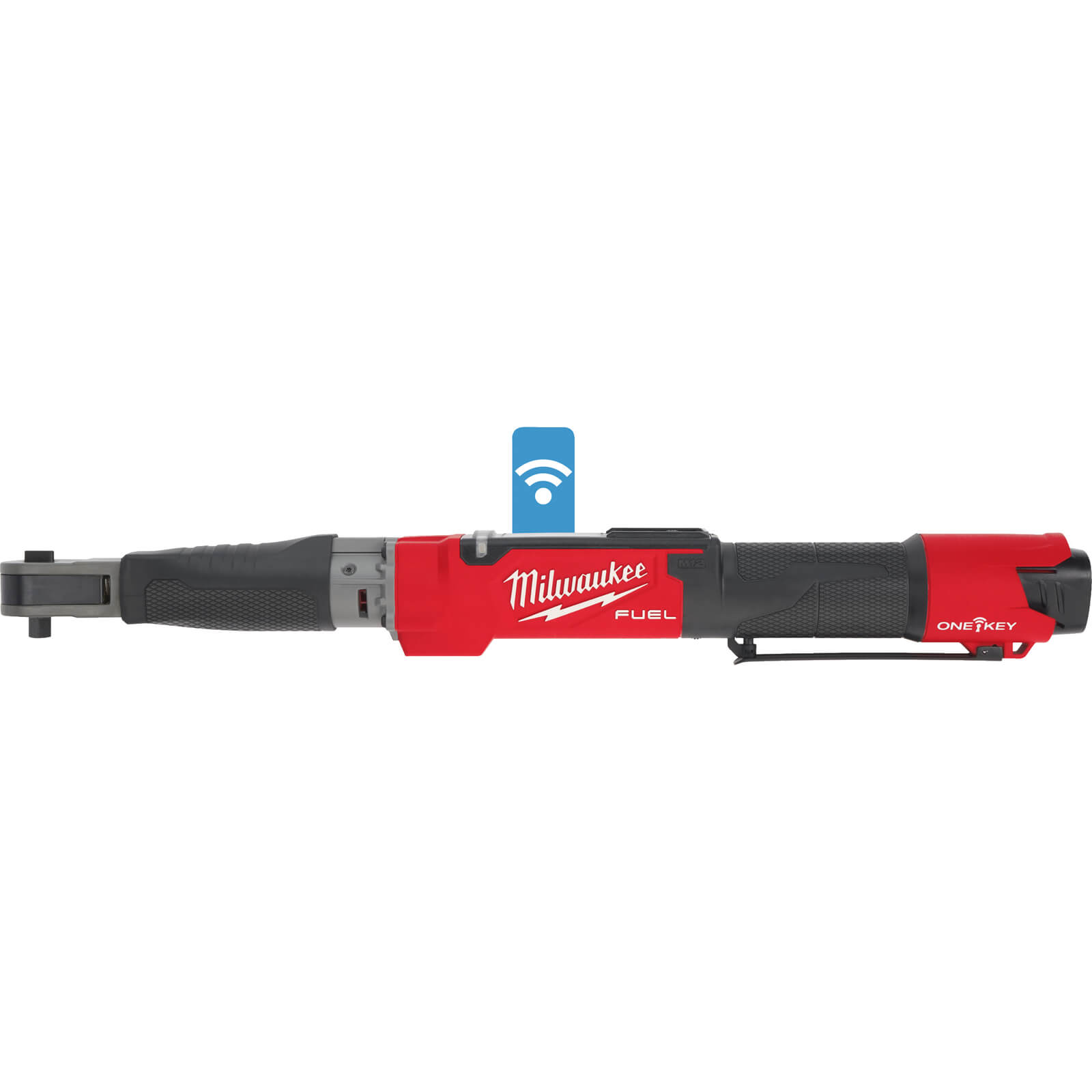 Image of Milwaukee M12 ONEFTR38 Fuel 12v Cordless Brushless 3/8" Drive Digital Torque Wrench 1 x 2ah Li-ion Charger Case
