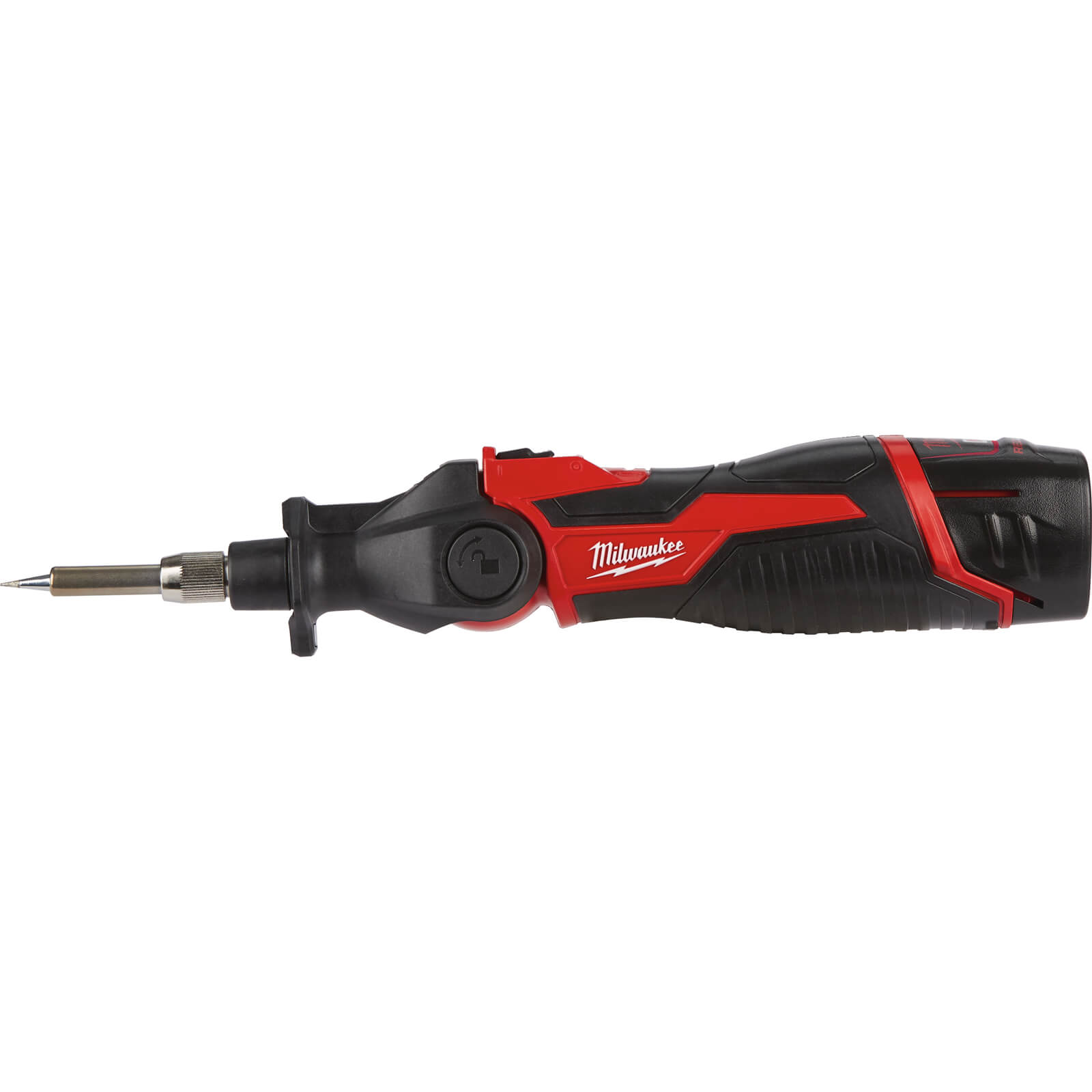 Image of Milwaukee M12 SI 12v Cordless Soldering Iron 1 x 2ah Li-ion Charger Case