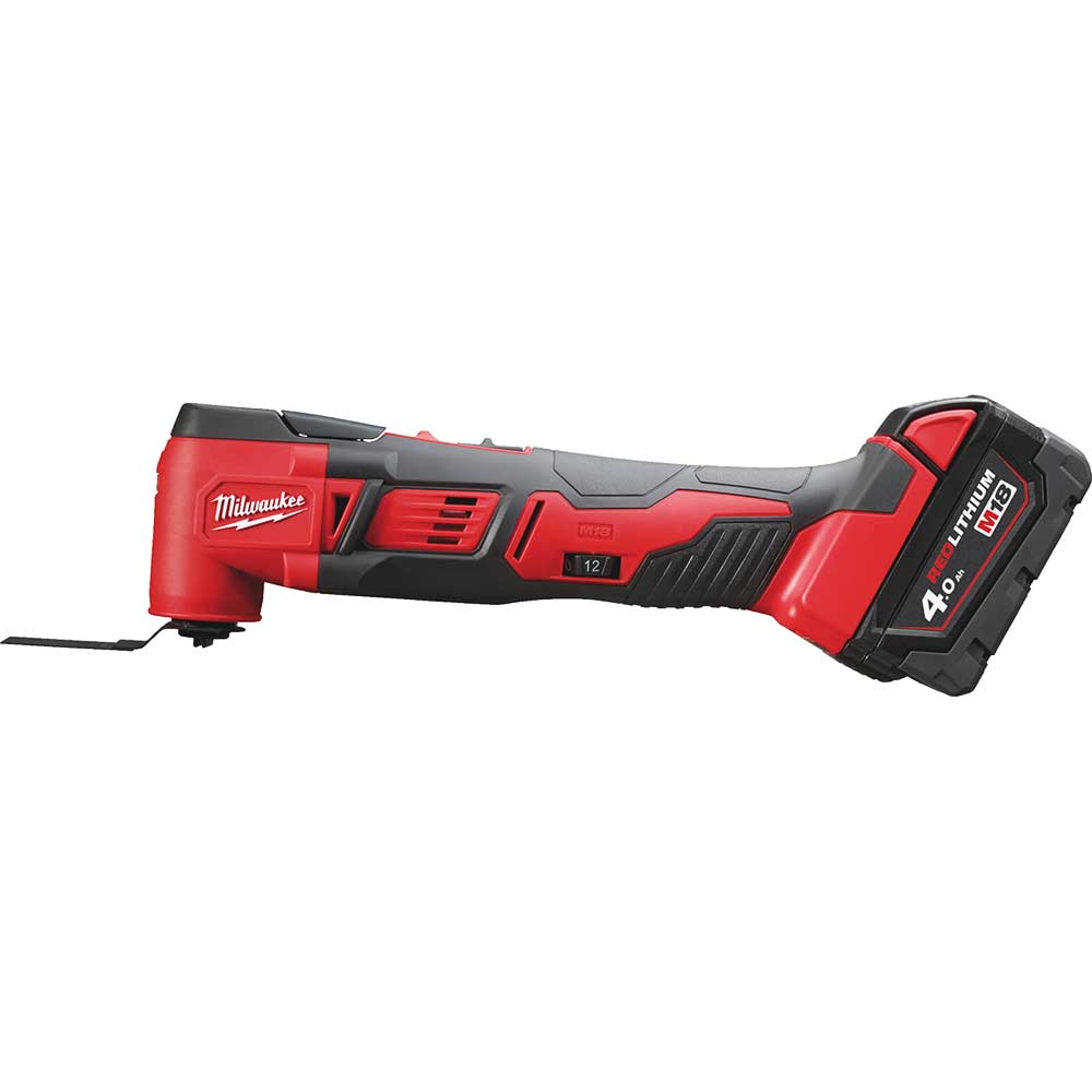 Milwaukee M18 BMT 18v Cordless OIS Oscillating Multi Tool 1 x 2ah & 1 x 4ah Li-ion Battery Charger Case