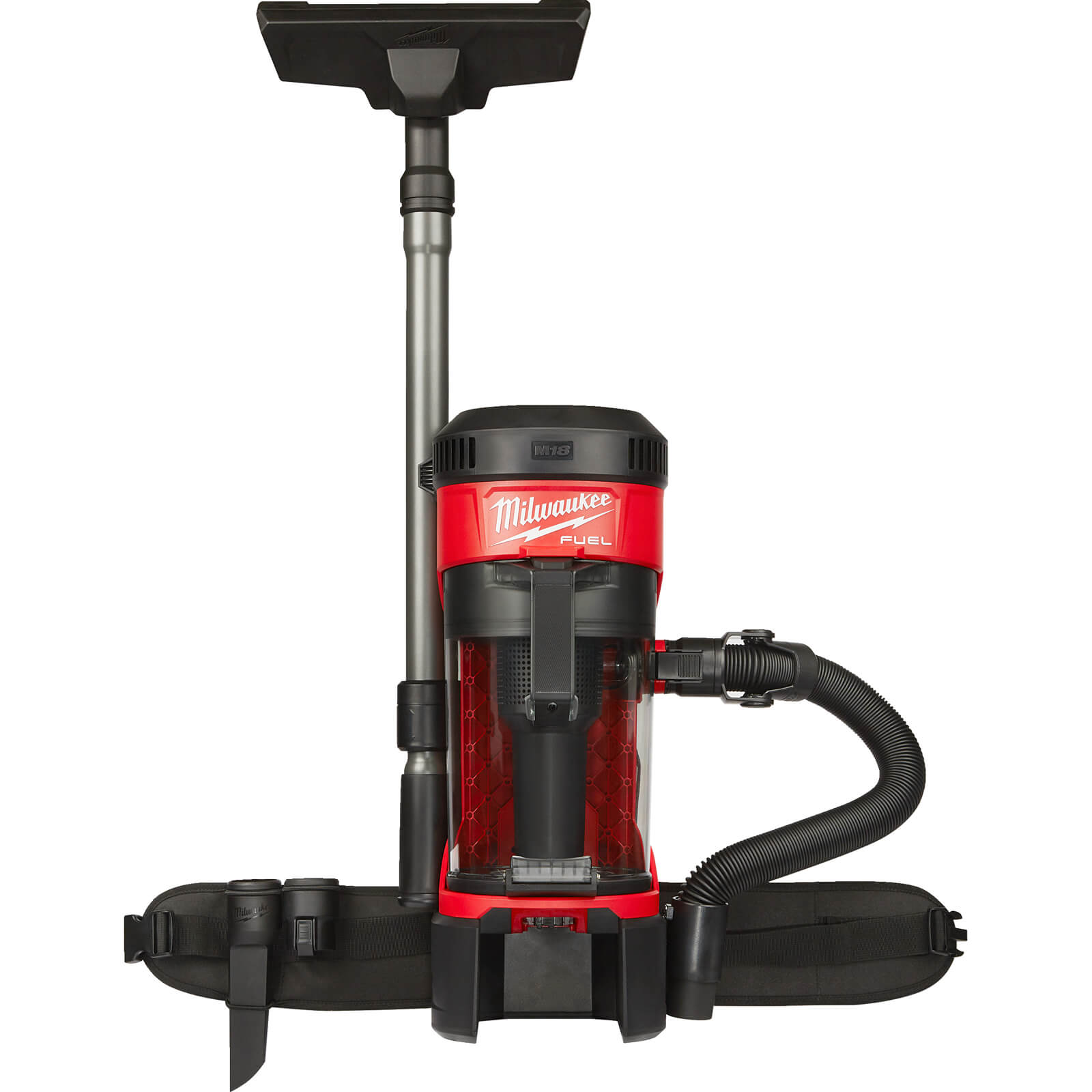Image of Milwaukee M18 FBPV Fuel 18v Cordless Brushless Backpack Vacuum Cleaner No Batteries No Charger No Case