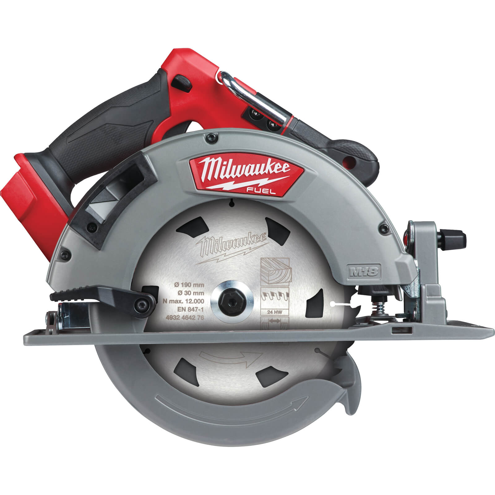 Image of Milwaukee M18 FCS66 Fuel 18v Cordless Brushless Circular Saw 190mm No Batteries No Charger No Case
