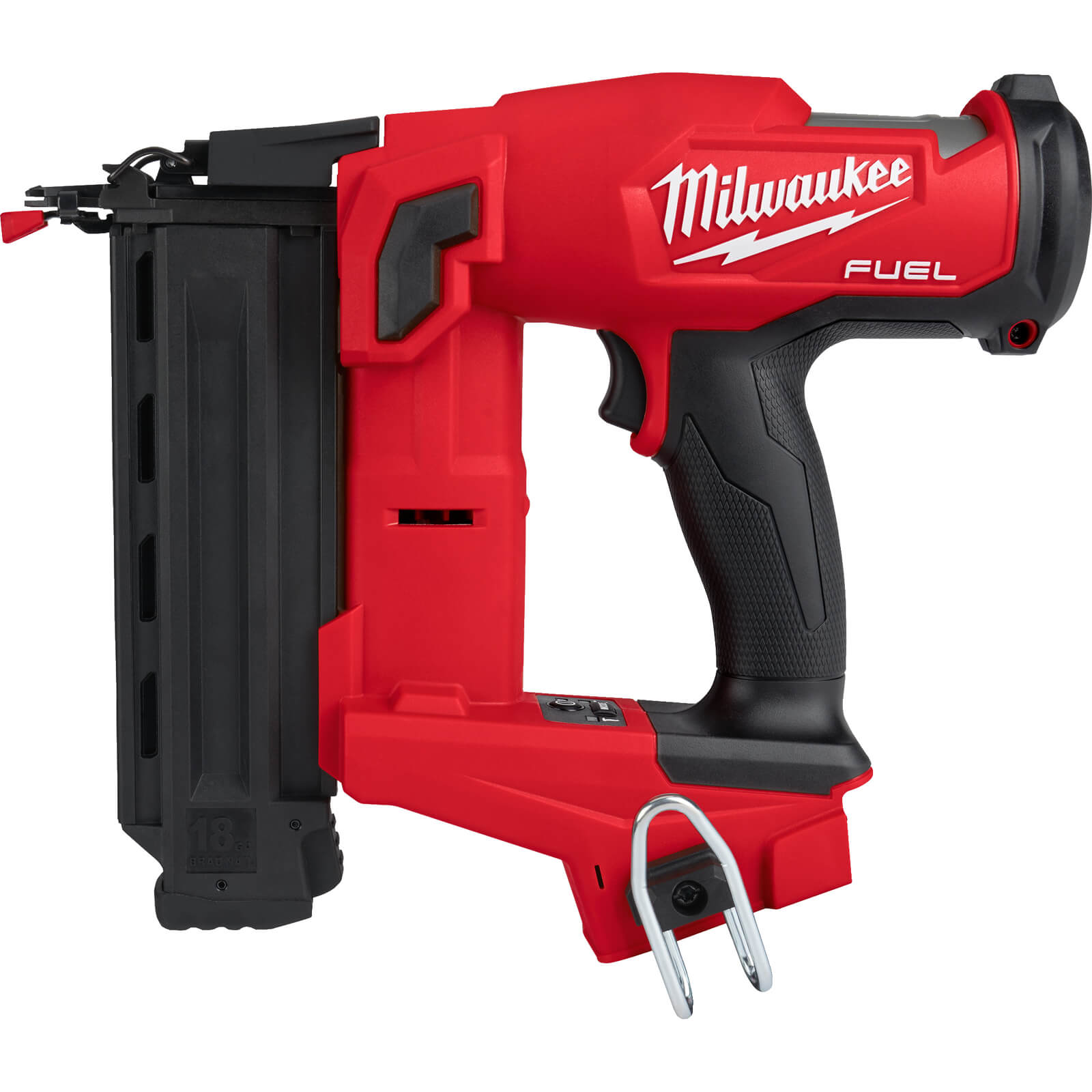 Image of Milwaukee M18 FN18GS Fuel 18v Cordless Brushless 18 Gauge Finish Nail Gun No Batteries No Charger Case