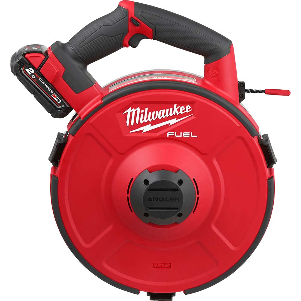 Milwaukee M18 FPFT Fuel 18v Cordless Brushless Powered Draw Tape 2 x 2ah Li-ion Battery Charger No Case
