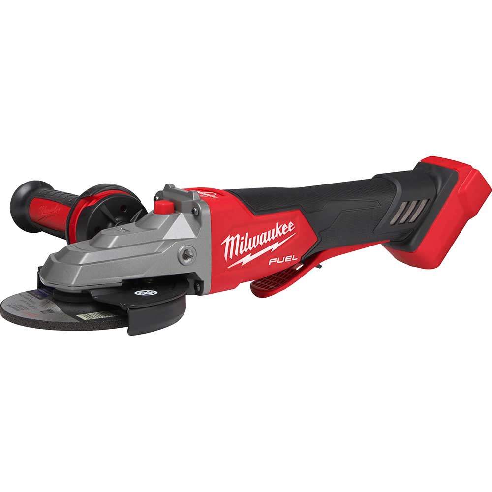 Milwaukee M18 FSAGF125XPDB Fuel 18v Cordless Brushless Angle Grinder 125mm No Batteries No Battery Charger Case