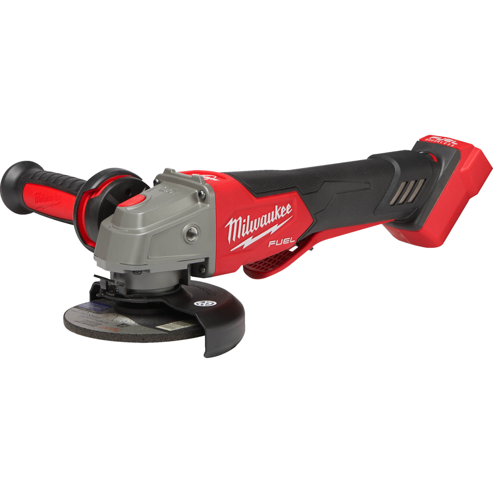 Image of Milwaukee M18 FSAGV115XPDB Fuel 18v Cordless Brushless Angle Grinder 115mm No Batteries No Charger No Case