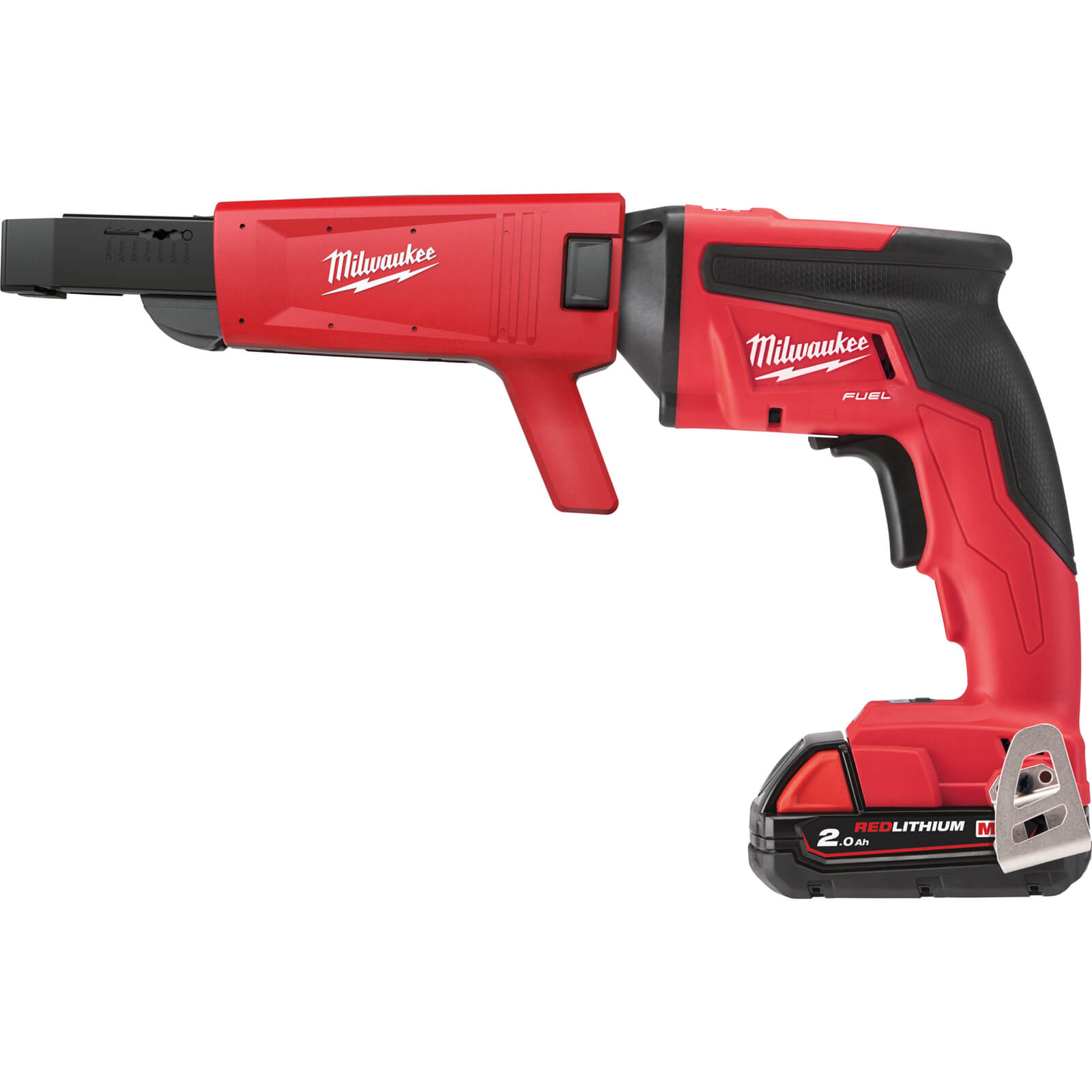Image of Milwaukee M18 FSGC Fuel 18v Cordless Brushless Screwdriver 2 x 2ah Li-ion Charger Case