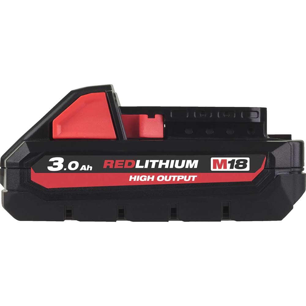 Image of Milwaukee M18 HB3 18v Cordless High Output Li-ion Battery 3ah 3ah