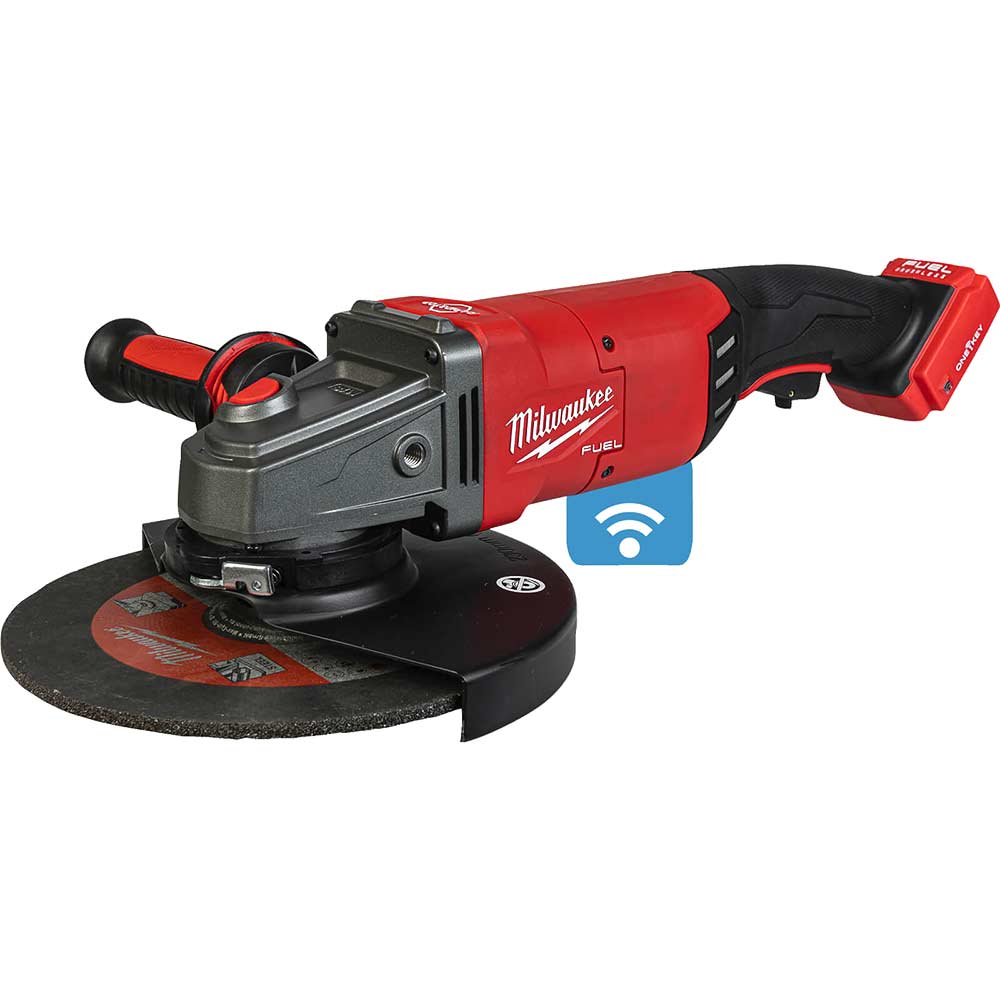 Milwaukee M18 ONEFLAG230XPDB Fuel 18v Cordless Brushless Angle Grinder 230mm No Batteries No Battery Charger Case