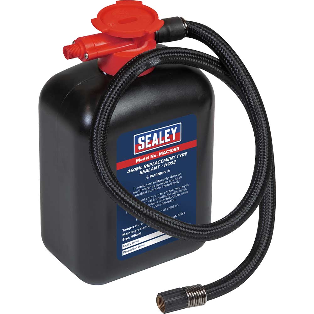 Sealey Replacement Emergency Tyre Sealant Refill 450ml