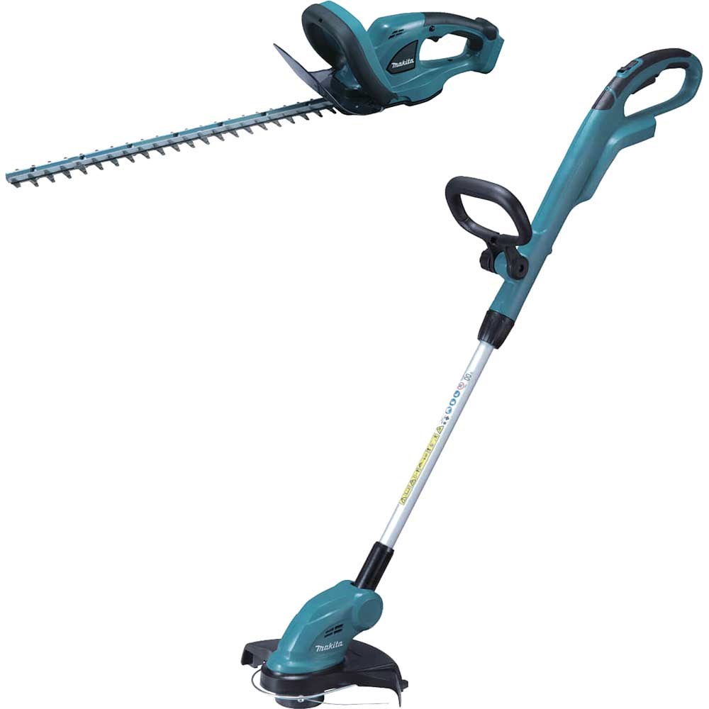 Makita 18v LXT Cordless Hedge and Grass Trimmer Kit Power Tool Kits