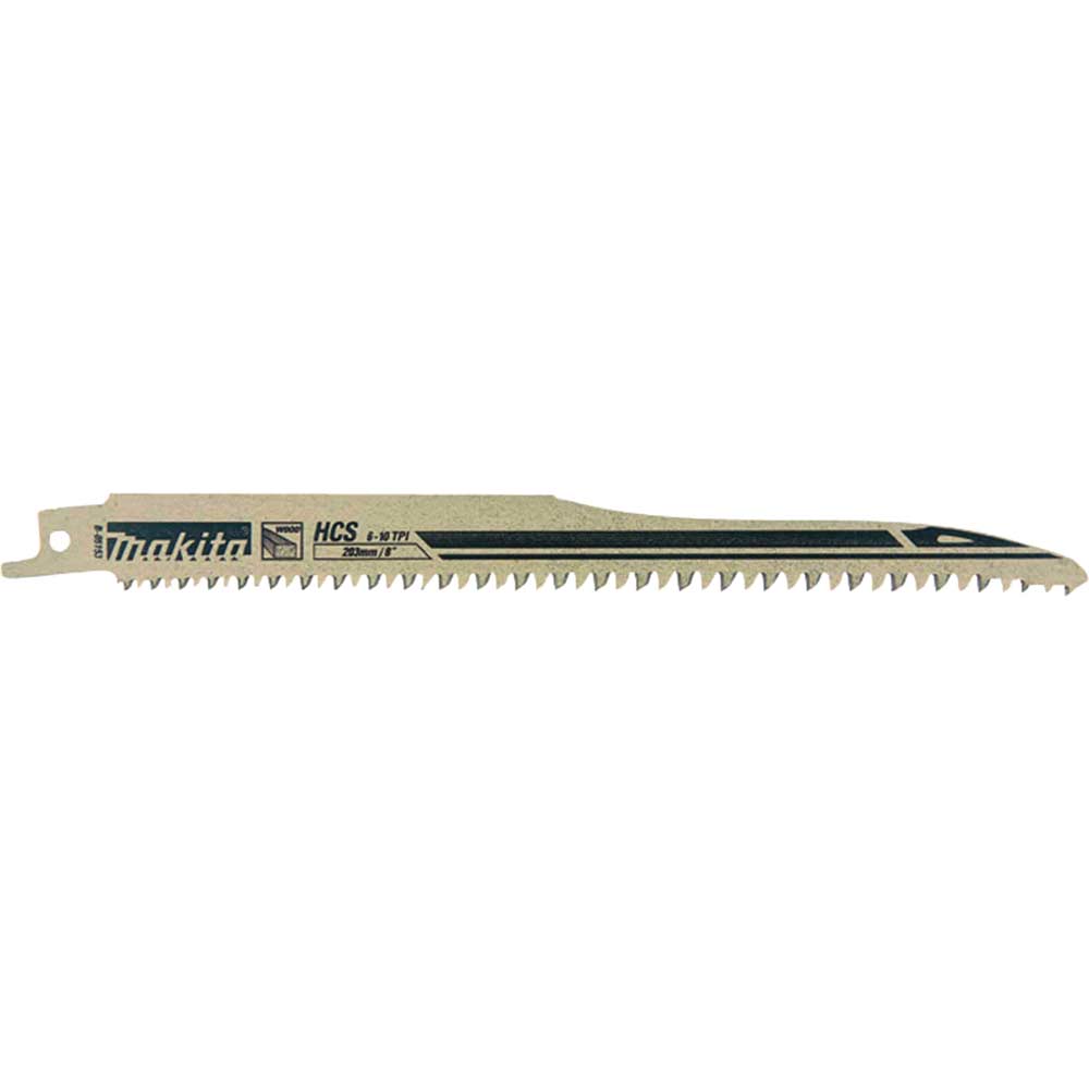 Makita Super Express Wood Cutting Reciprocating Sabre Saw Blades 203mm Pack of 5