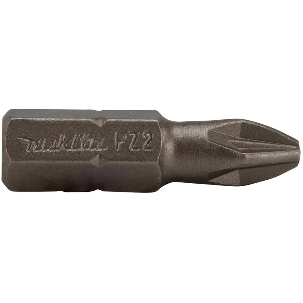 Makita Pozi Screwdriver Bits PZ2 PZ2 25mm Pack of 100