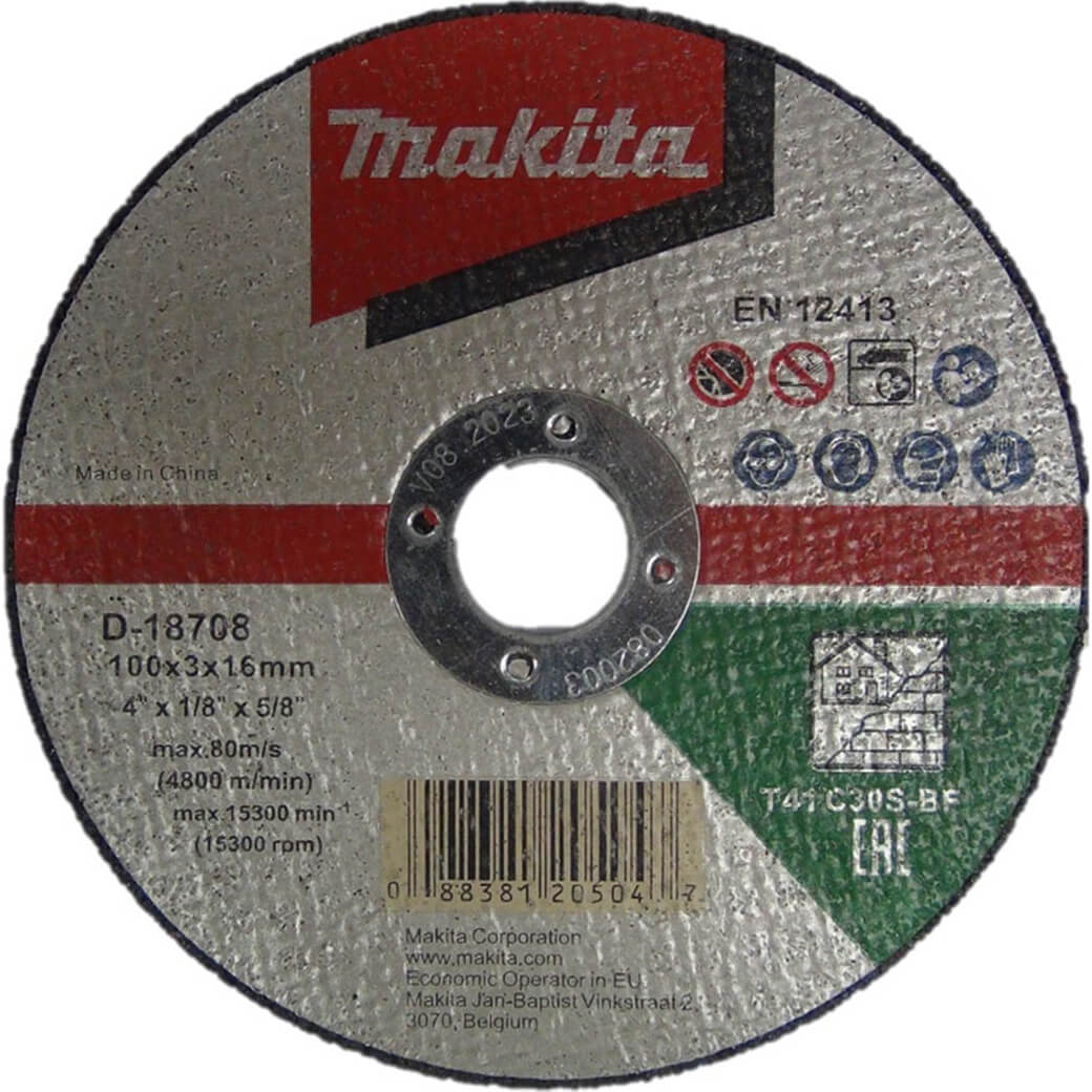 Image of Makita A41 Stone Cutting Disc 100mm