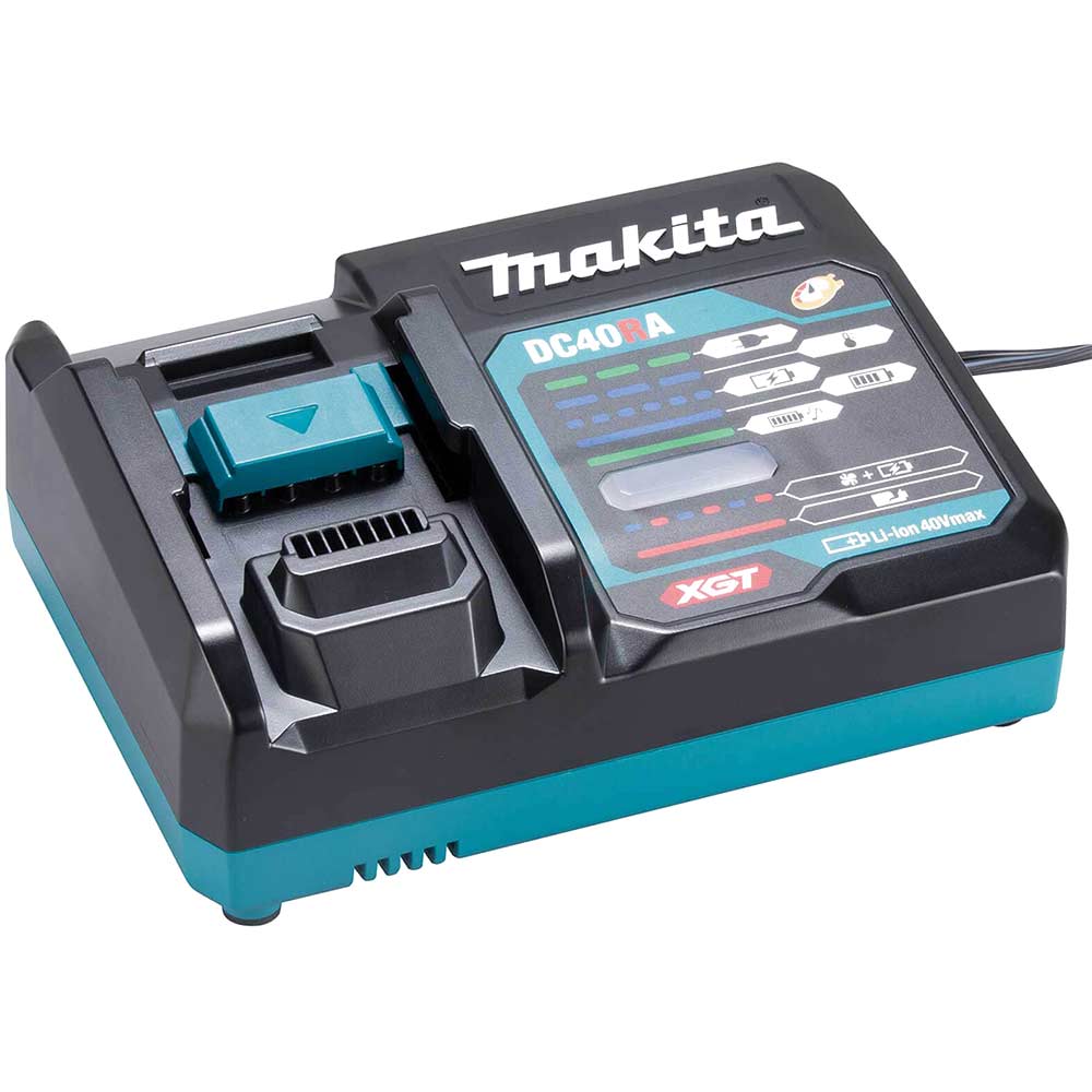 Photos - Power Tool Battery Makita DC40RA 40v Max XGT Battery Fast Charger 110v 191N22-6 