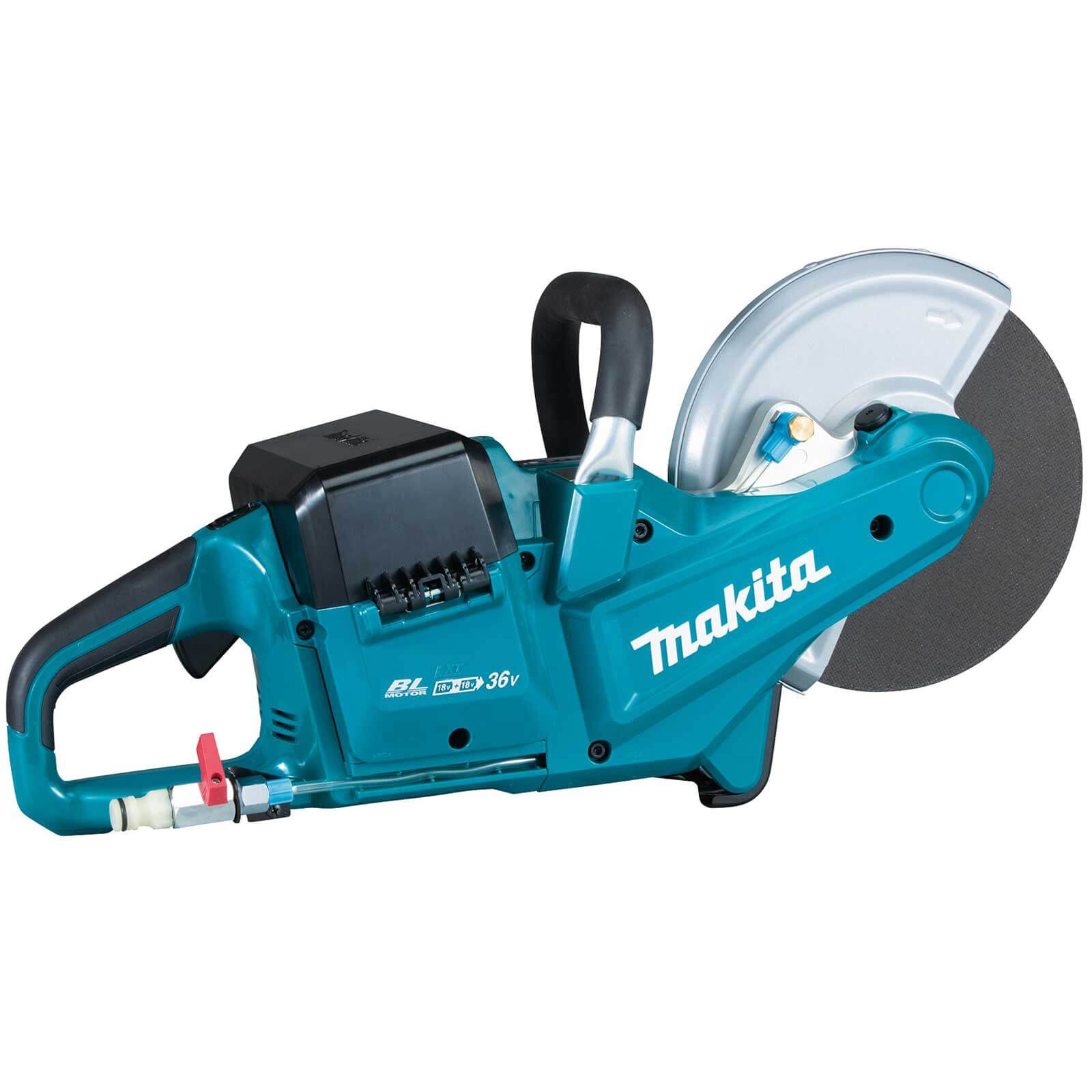 Image of Makita DCE090 Twin 18v LXT Cordless Brushless Disc Cutter 230mm No Batteries No Charger No Case