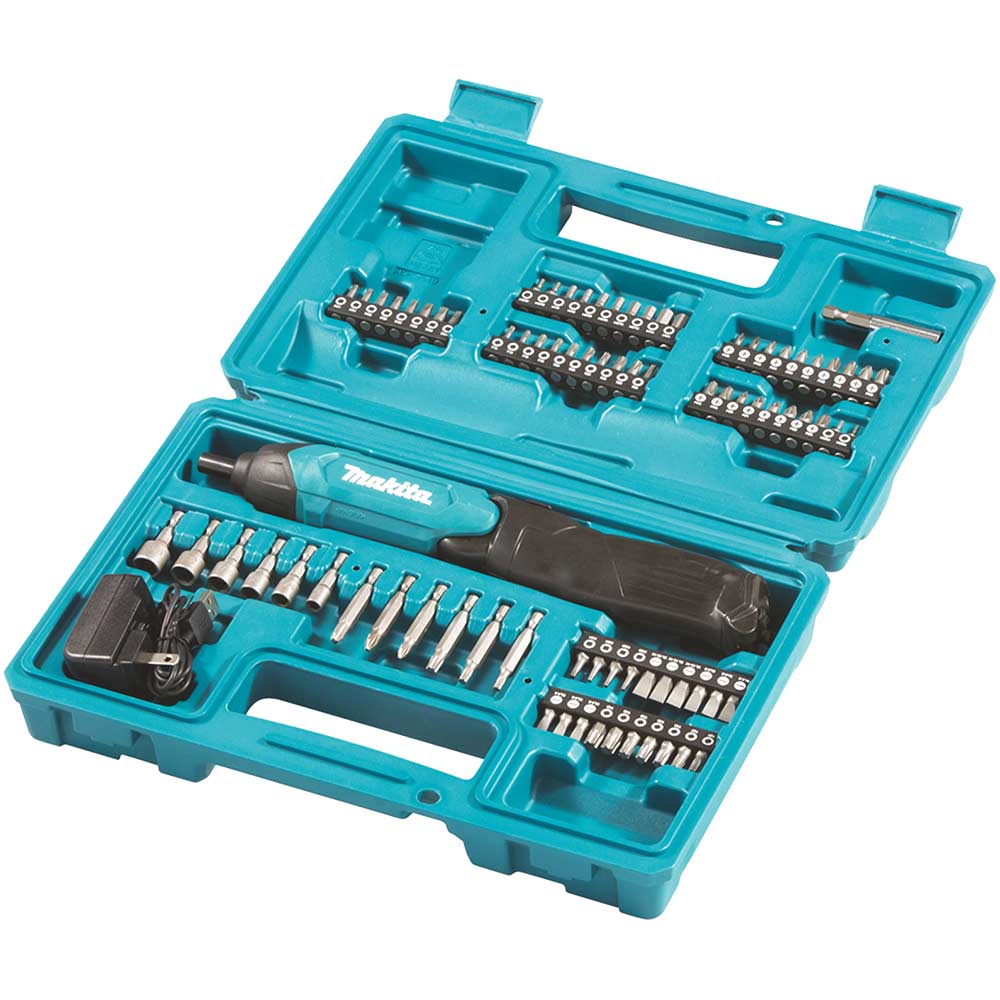 Makita DF001DW 3.6v Cordless Pencil Screwdriver 1 x 1.5ah Integrated Li-ion Battery Charger Case