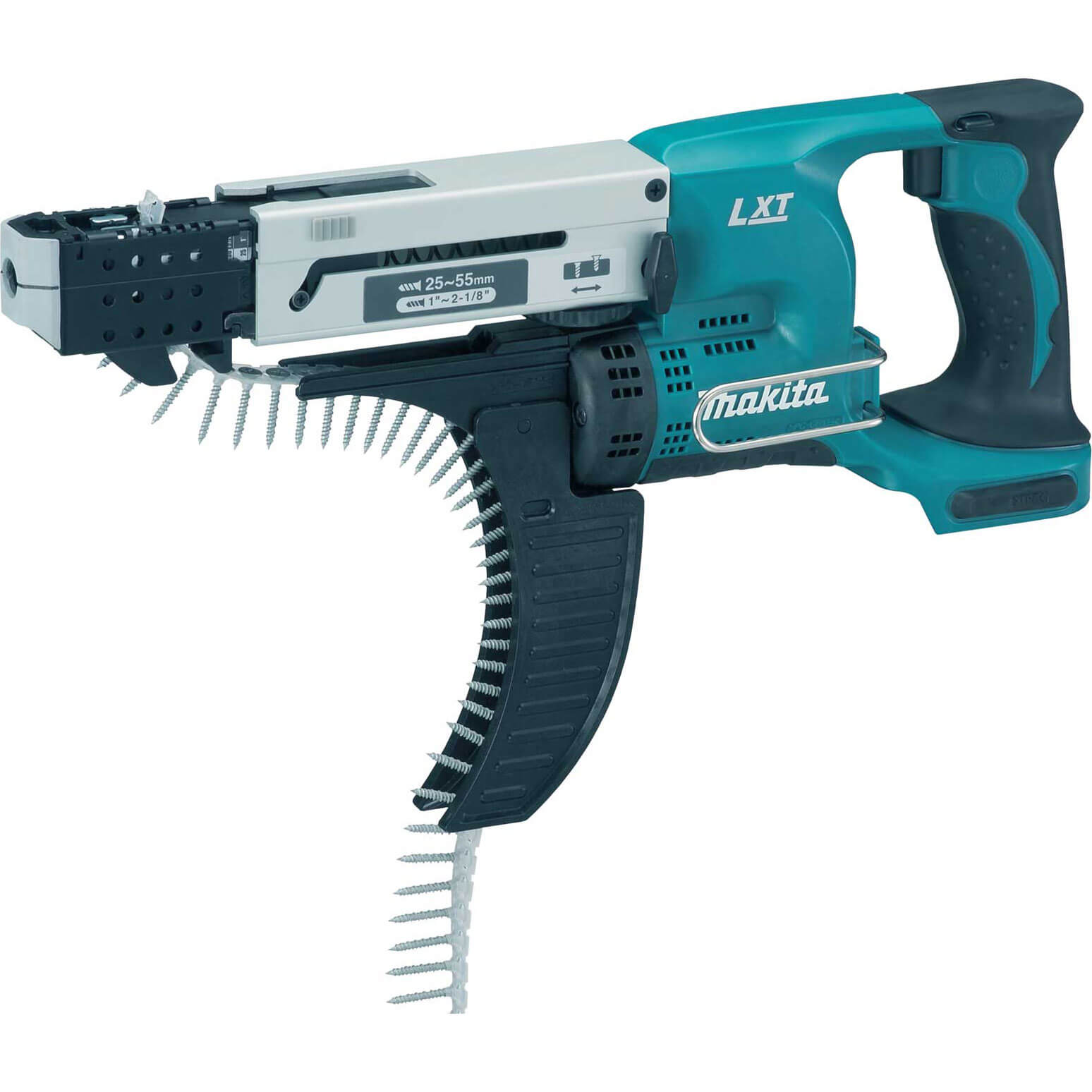 Image of Makita DFR550 18v LXT Cordless Auto Feed Screwdriver No Batteries No Charger No Case