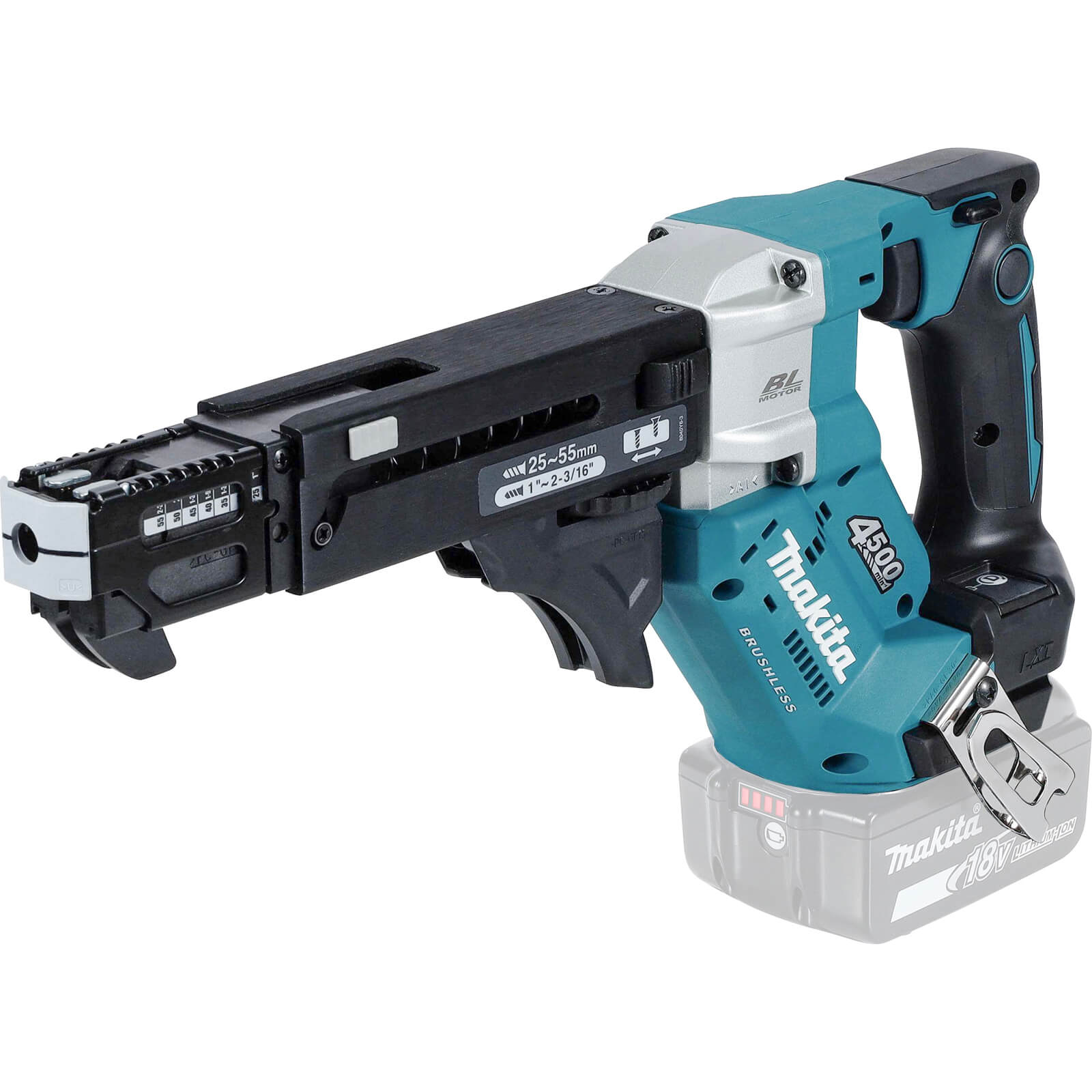 Makita DFR552 18v LXT Cordless Brushless Auto Feed Screwdriver No Batteries No Charger No Case