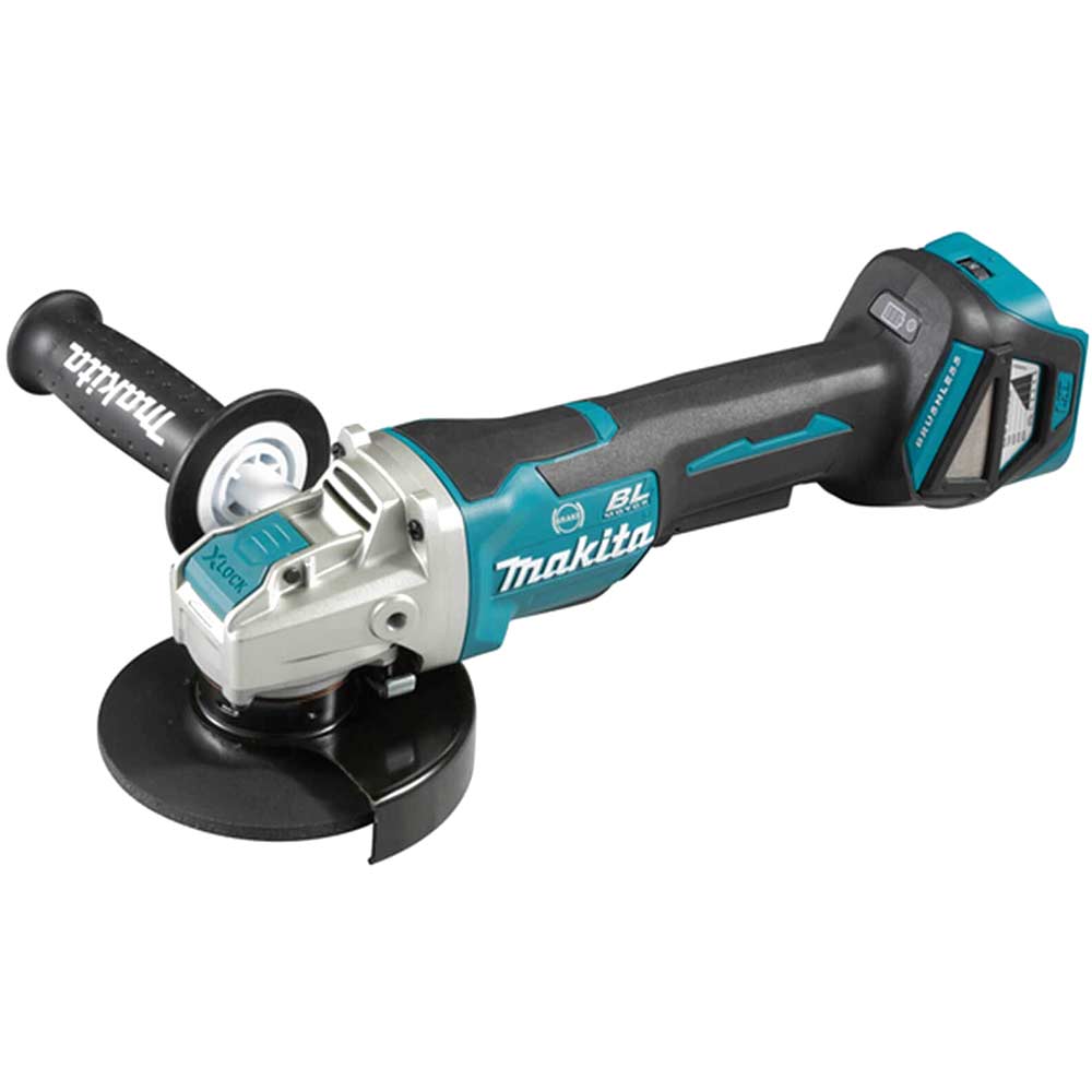 Makita DGA519 18v LXT Cordless Brushless X Lock Angle Grinder 125mm No Batteries No Charger No Case