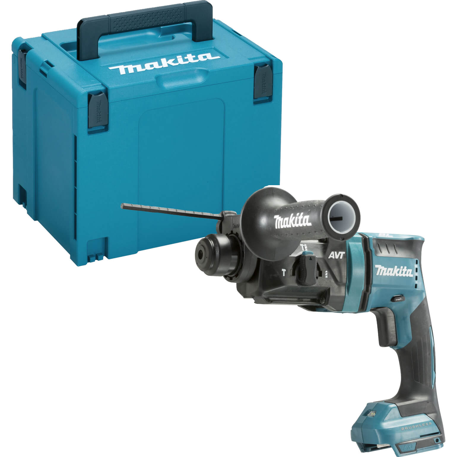 Image of Makita DHR182 18v LXT Cordless Brushless SDS Plus Rotary Hammer Drill No Batteries No Charger Case
